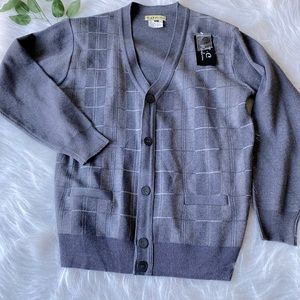 Button down Open Cardigan Sweater